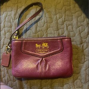 Coach small wristlet